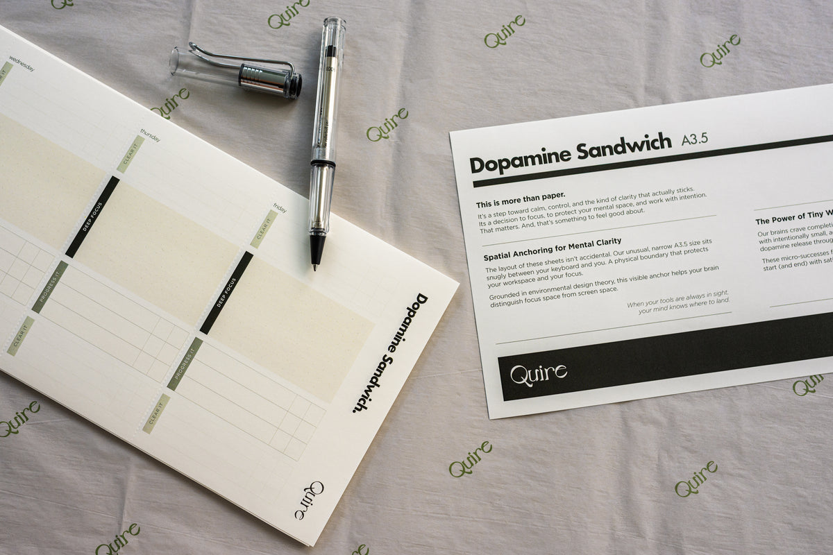 Quire - Stationery for Calm & Focus, Thoughtfully Designed.